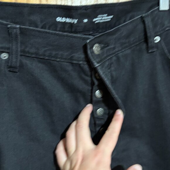 Old Navy 18 High-Waisted Slouchy Straight Jeans - Picture 5 of 7